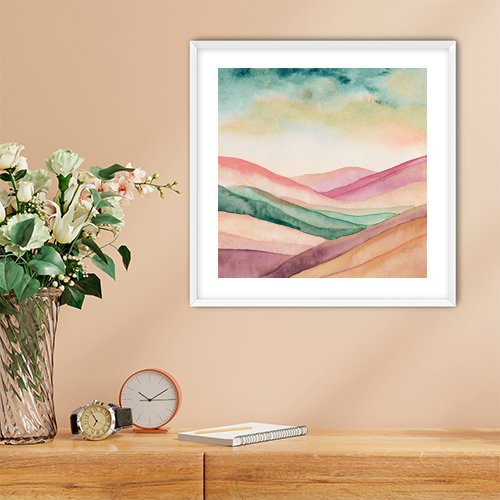 Tranquil Horizons - Art Print - Metal Poster - Canvas Wrap - Premium Framed Art Print