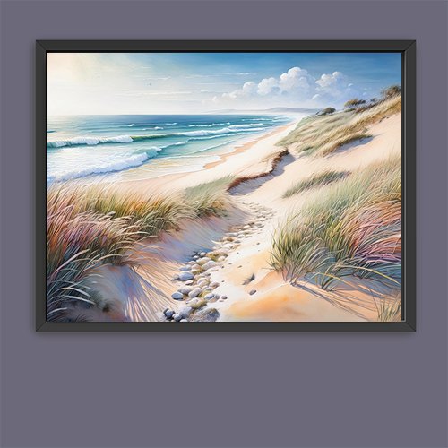 Whispers of the Dunes - Art Print - Metal Poster - Canvas Wrap - Premium Framed Art Print