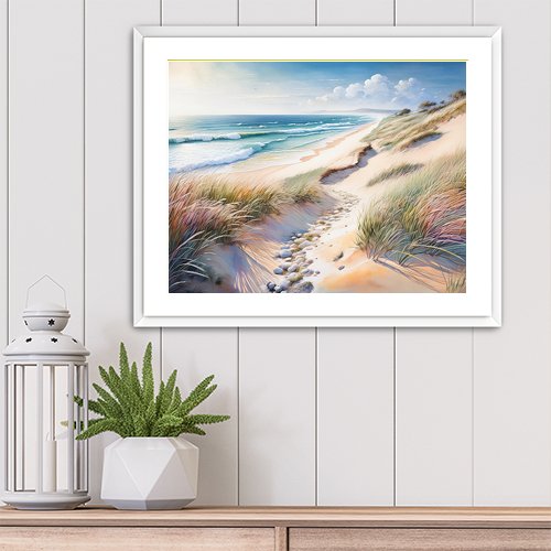 Whispers of the Dunes - Art Print - Metal Poster - Canvas Wrap - Premium Framed Art Print