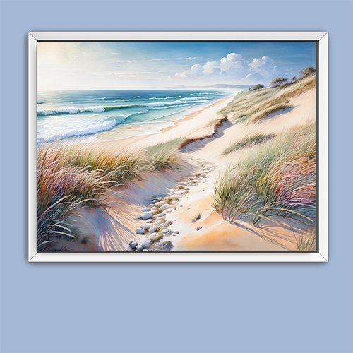 Whispers of the Dunes - Art Print - Metal Poster - Canvas Wrap - Premium Framed Art Print