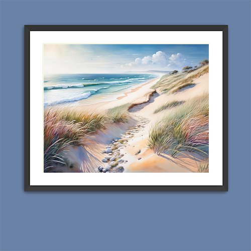 Whispers of the Dunes - Art Print - Metal Poster - Canvas Wrap - Premium Framed Art Print