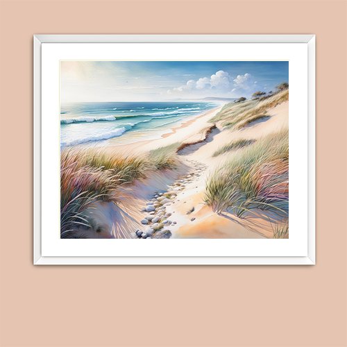 Whispers of the Dunes - Art Print - Metal Poster - Canvas Wrap - Premium Framed Art Print