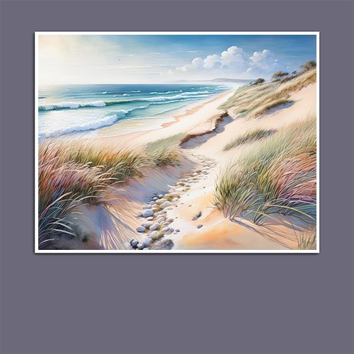 Whispers of the Dunes - Art Print - Metal Poster - Canvas Wrap - Premium Framed Art Print