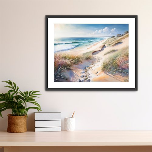 Whispers of the Dunes - Art Print - Metal Poster - Canvas Wrap - Premium Framed Art Print