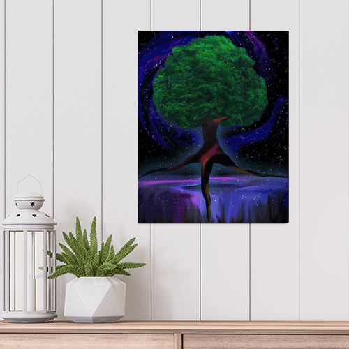 World Tree - Art Print - Metal Poster - Canvas Wrap - Premium Framed Art Print