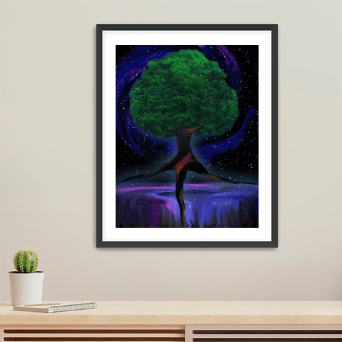 World Tree - Art Print - Metal Poster - Canvas Wrap - Premium Framed Art Print