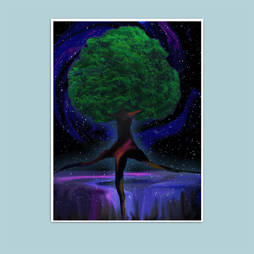 World Tree - Art Print - Metal Poster - Canvas Wrap - Premium Framed Art Print