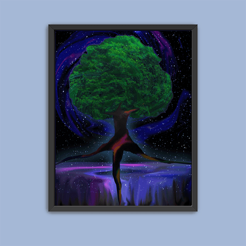 World Tree - Art Print - Metal Poster - Canvas Wrap - Premium Framed Art Print