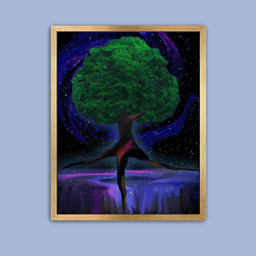 World Tree - Art Print - Metal Poster - Canvas Wrap - Premium Framed Art Print