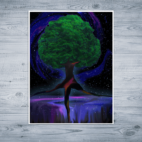 World Tree - Art Print - Metal Poster - Canvas Wrap - Premium Framed Art Print