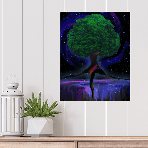 World Tree - Art Print - Metal Poster - Canvas Wrap - Premium Framed Art Print