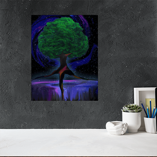 World Tree - Art Print - Metal Poster - Canvas Wrap - Premium Framed Art Print