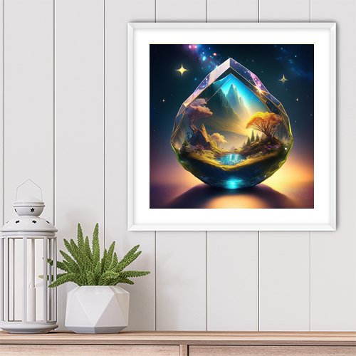 World Within - Art Print - Metal Poster - Canvas Wrap - Premium Framed Art Print