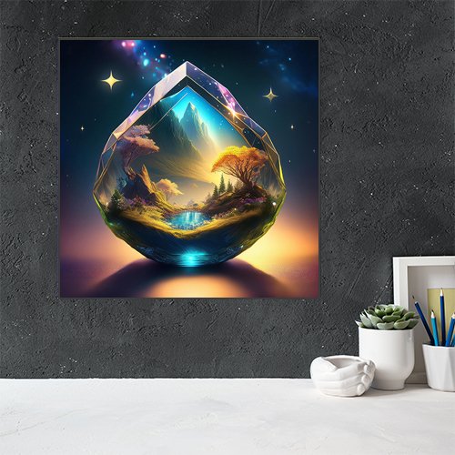 World Within - Art Print - Metal Poster - Canvas Wrap - Premium Framed Art Print