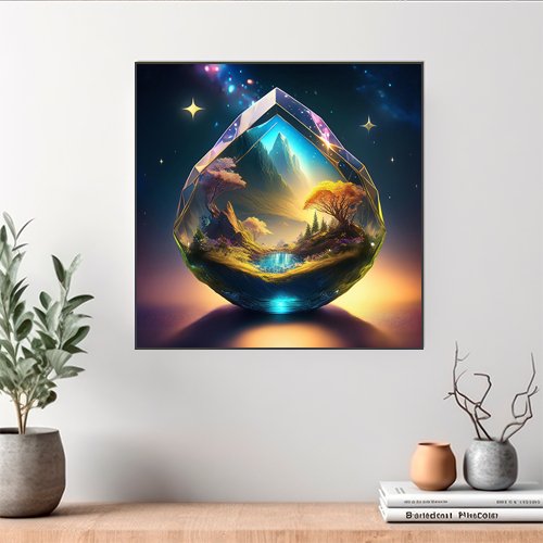 World Within - Art Print - Metal Poster - Canvas Wrap - Premium Framed Art Print