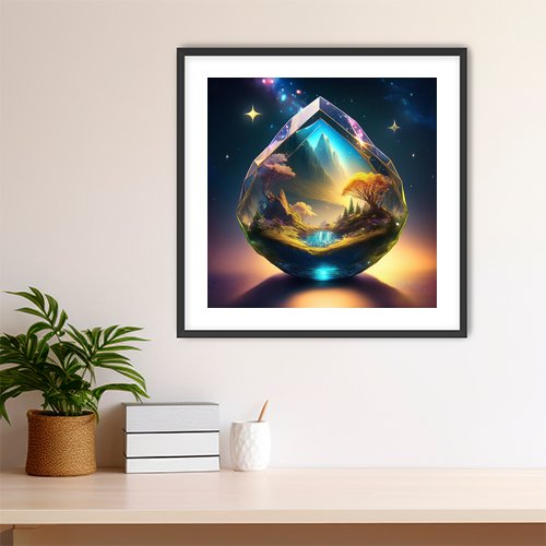 World Within - Art Print - Metal Poster - Canvas Wrap - Premium Framed Art Print