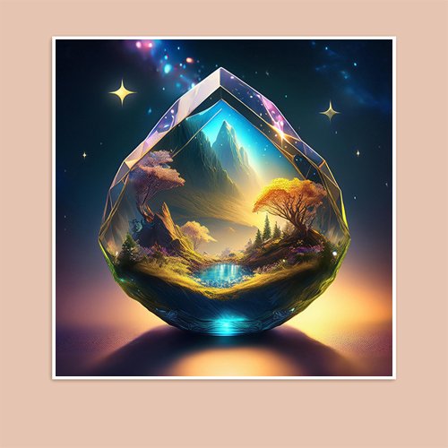 World Within - Art Print - Metal Poster - Canvas Wrap - Premium Framed Art Print