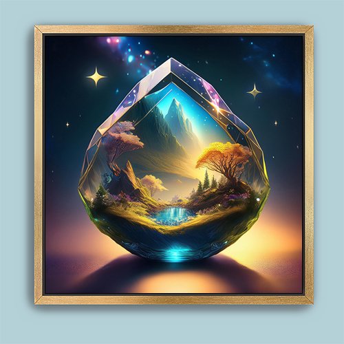 World Within - Art Print - Metal Poster - Canvas Wrap - Premium Framed Art Print