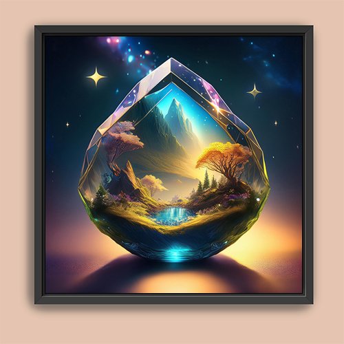 World Within - Art Print - Metal Poster - Canvas Wrap - Premium Framed Art Print