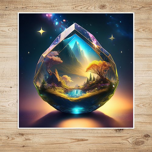 World Within - Art Print - Metal Poster - Canvas Wrap - Premium Framed Art Print