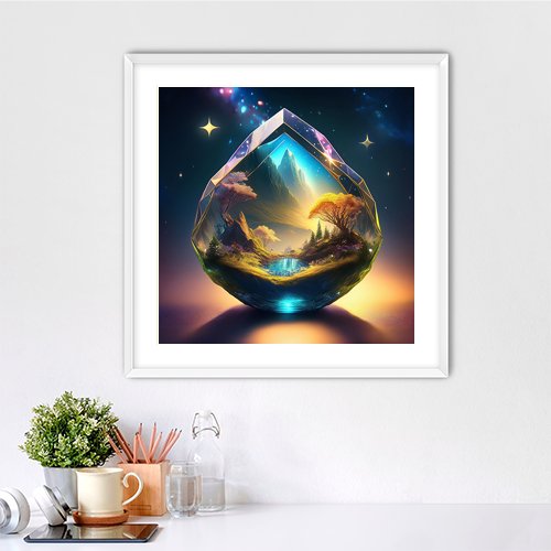 World Within - Art Print - Metal Poster - Canvas Wrap - Premium Framed Art Print