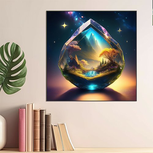 World Within - Art Print - Metal Poster - Canvas Wrap - Premium Framed Art Print