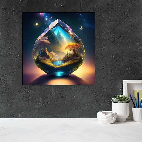 World Within - Art Print - Metal Poster - Canvas Wrap - Premium Framed Art Print