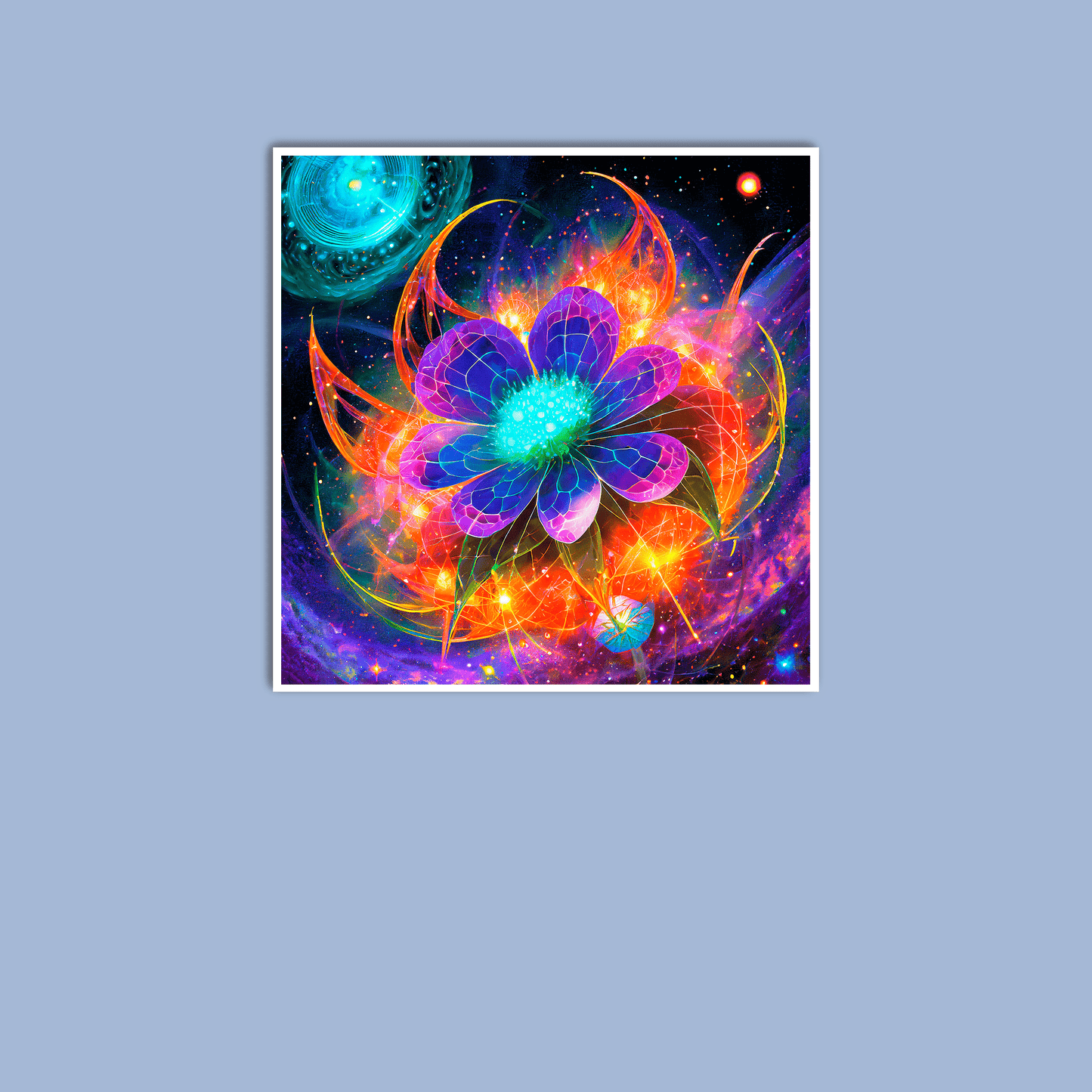 Astral Blossom - Art Print - Unframed - Premium Unframed Art Print