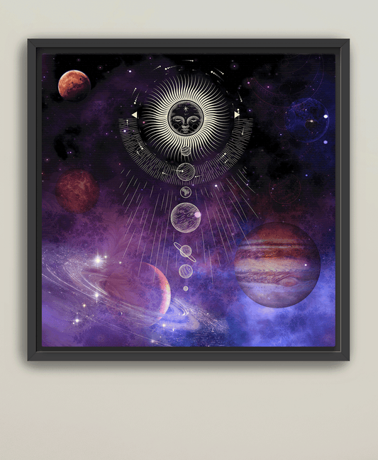 Cosmic Energy - Canvas Print - Premium Art Print