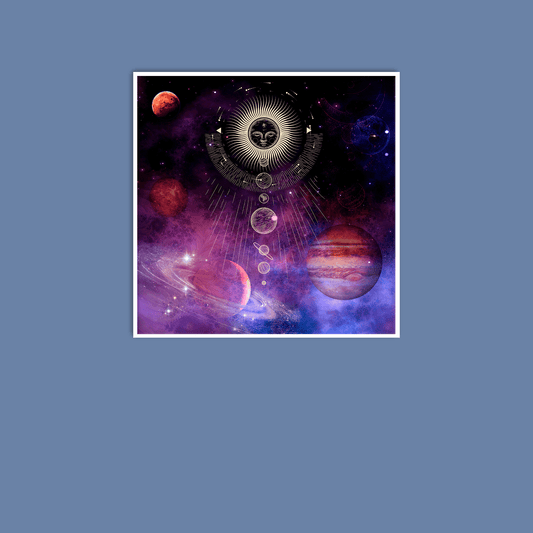 Celestial Energy - Art Print - Unframed - Premium Unframed Art Print
