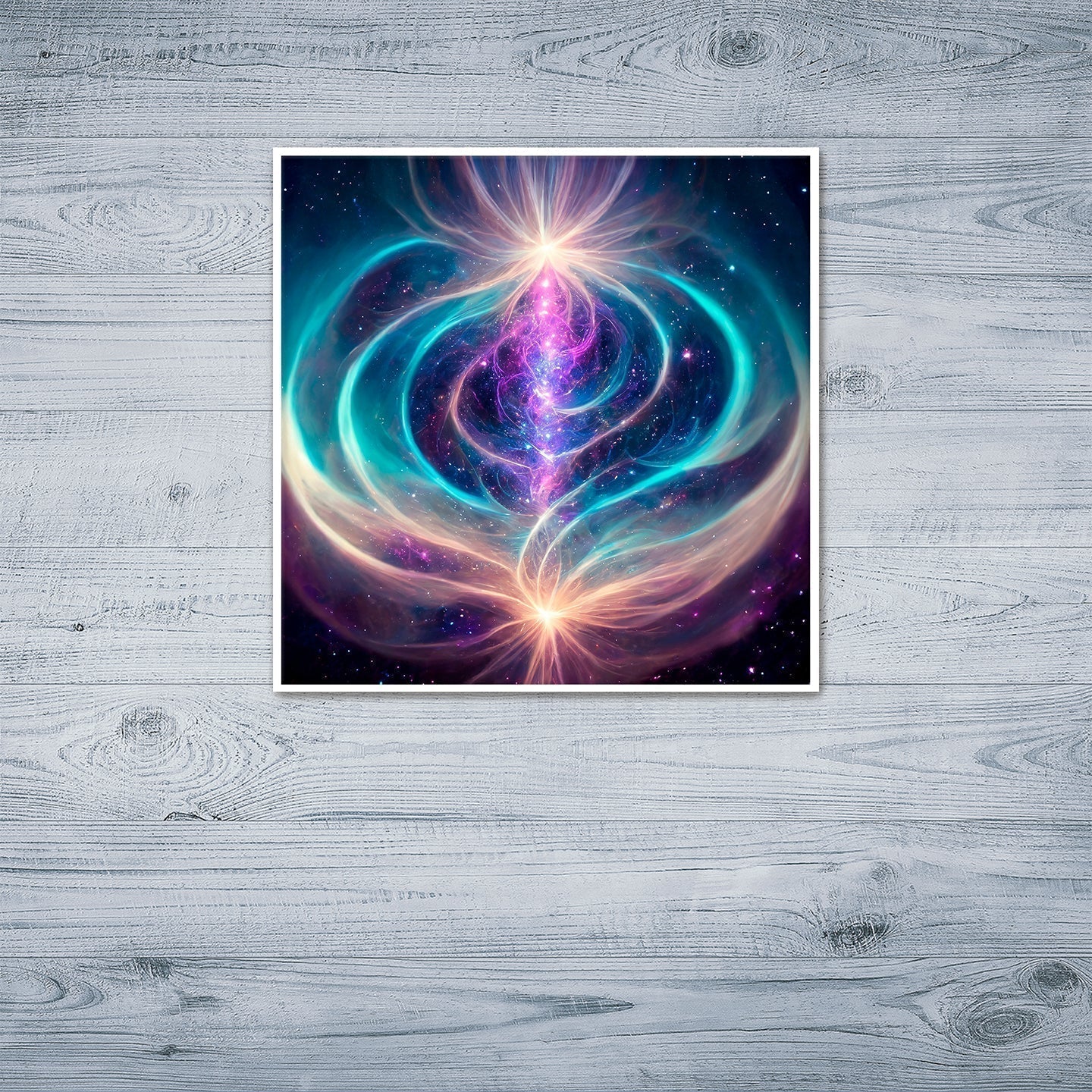 Cosmic Energy Flow - Art Print - Unframed - Premium Unframed Art Print