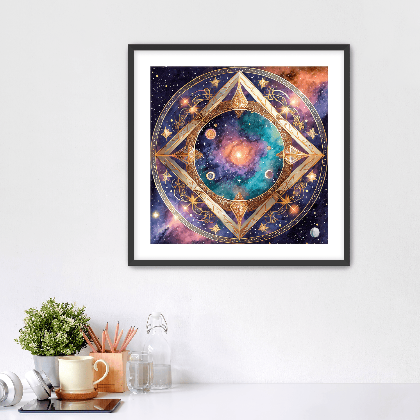 Cosmic Portal - Art Print - Framed - Premium Framed Art Print