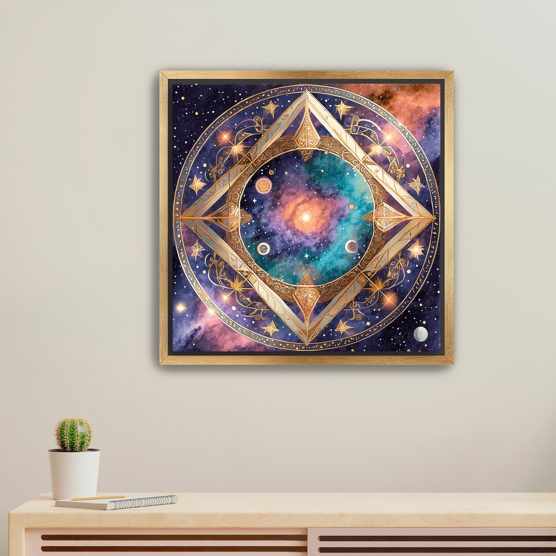 Cosmic Portal - Canvas Wrap - Premium Canvas Print