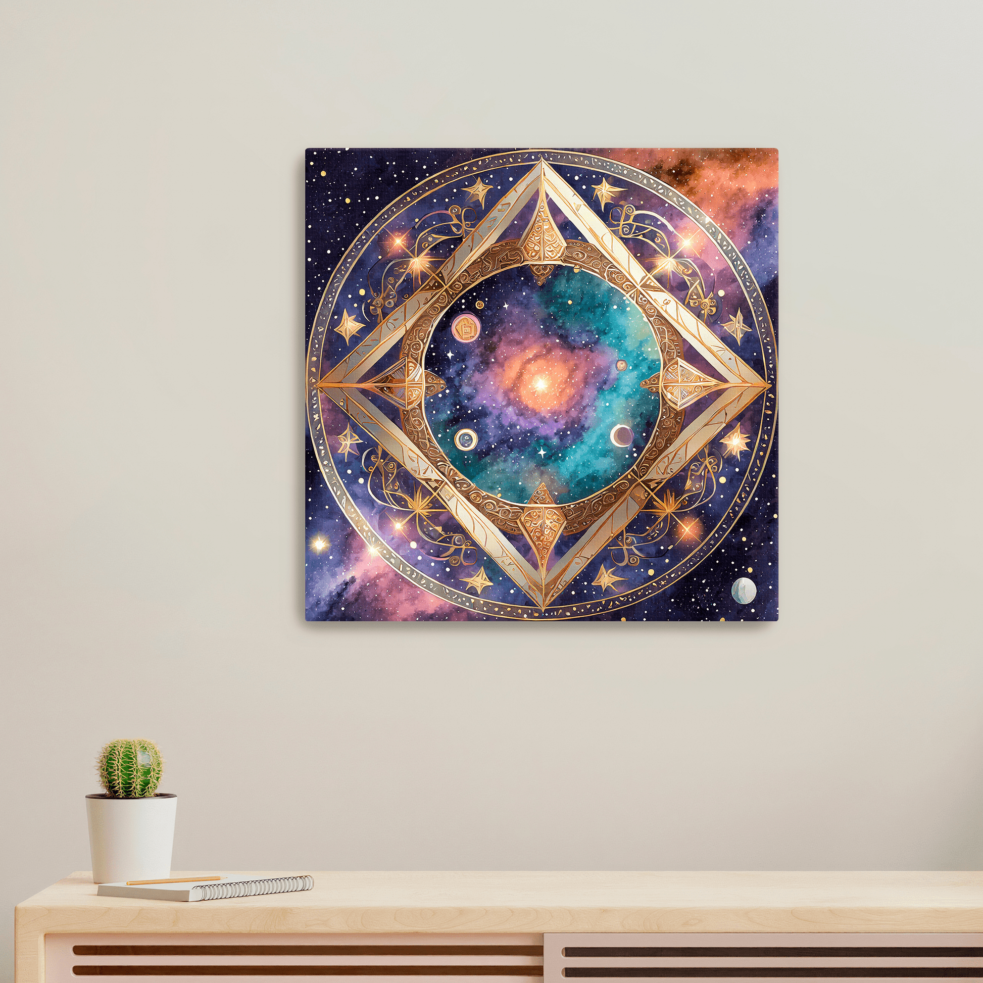 Cosmic Portal - Canvas Wrap - Premium Canvas Print