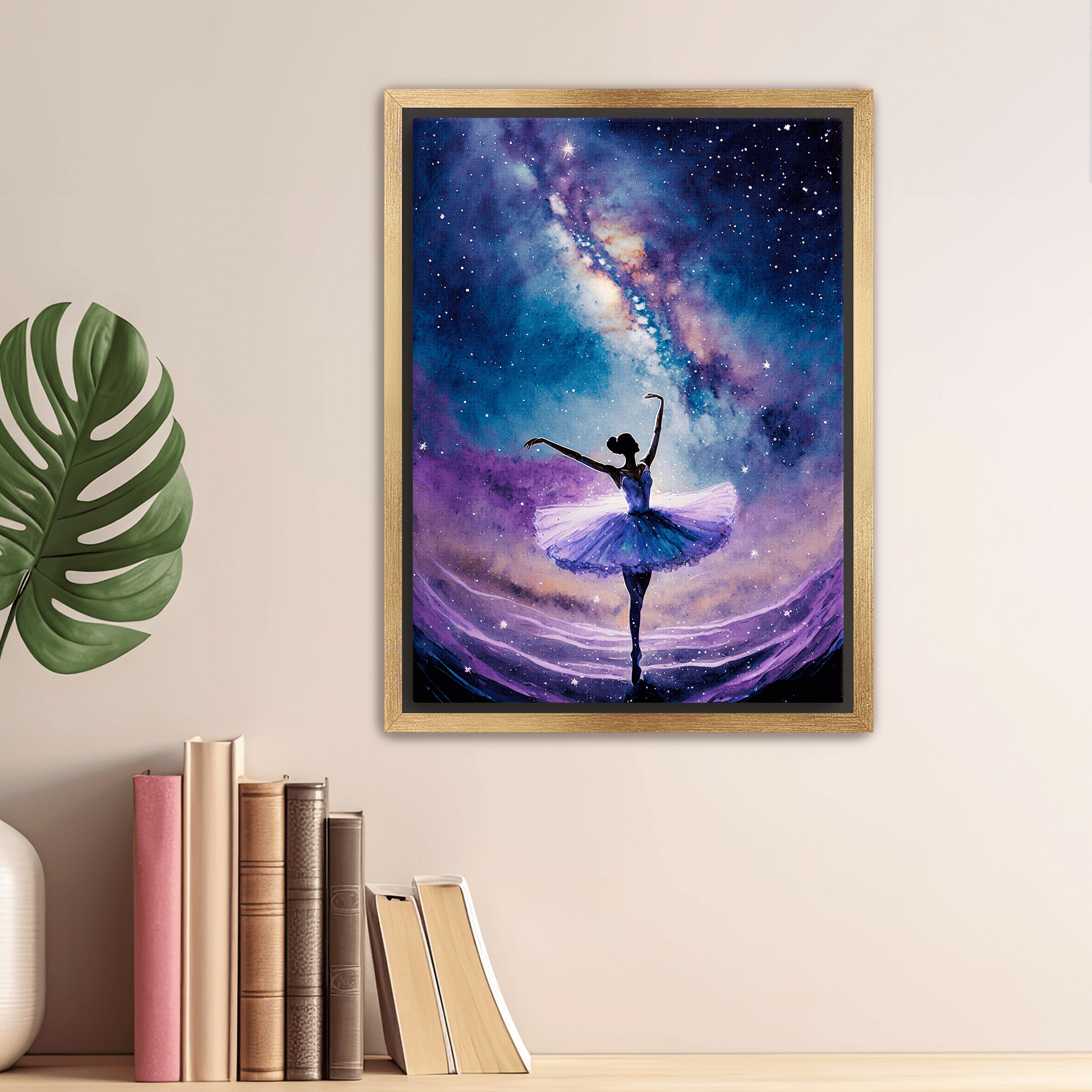 Intergalactic Ballet - Canvas Print - Premium Canvas Print