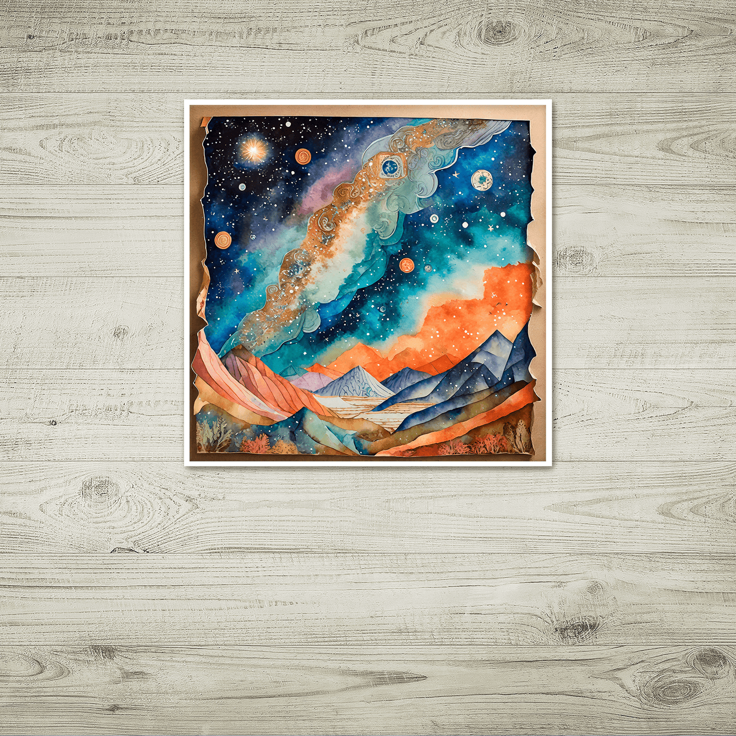 Milky Way - Art Print - Unframed - Premium Archival Matte Fine Art Paper