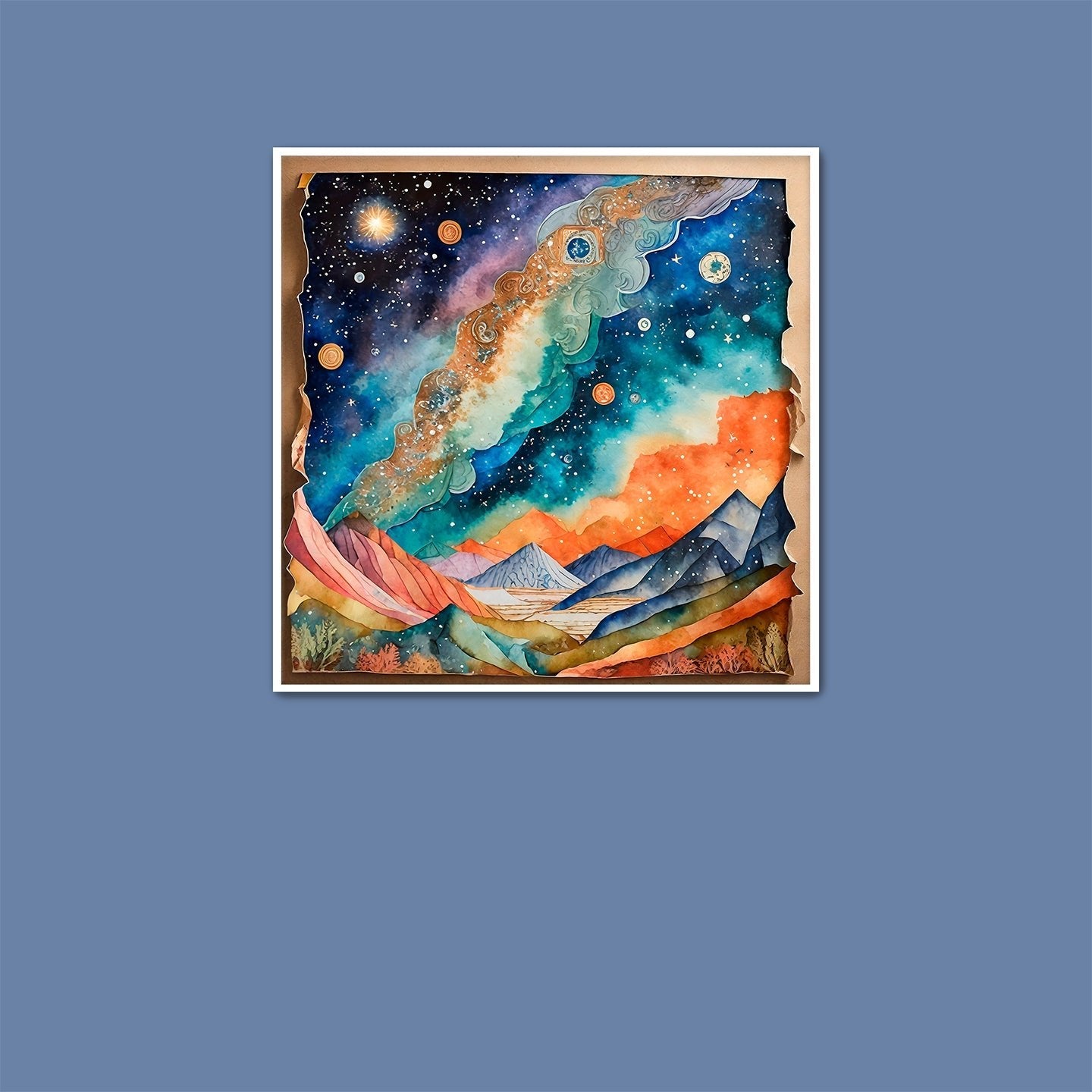 Milky Way - Art Print - Unframed - Premium Archival Matte Fine Art Paper