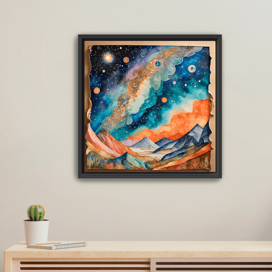 Milky Way - Canvas Wrap - Premium Canvas Wrap