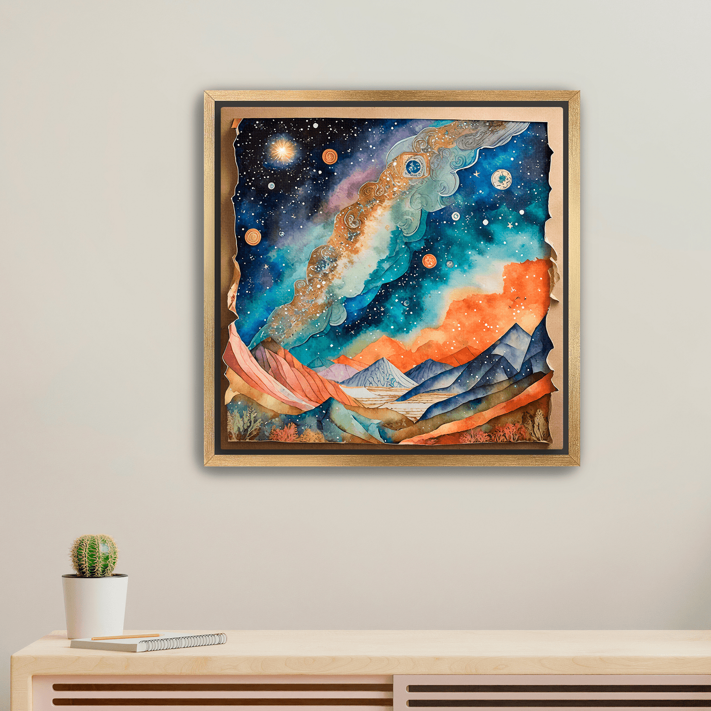 Milky Way - Canvas Wrap - Premium Canvas Print
