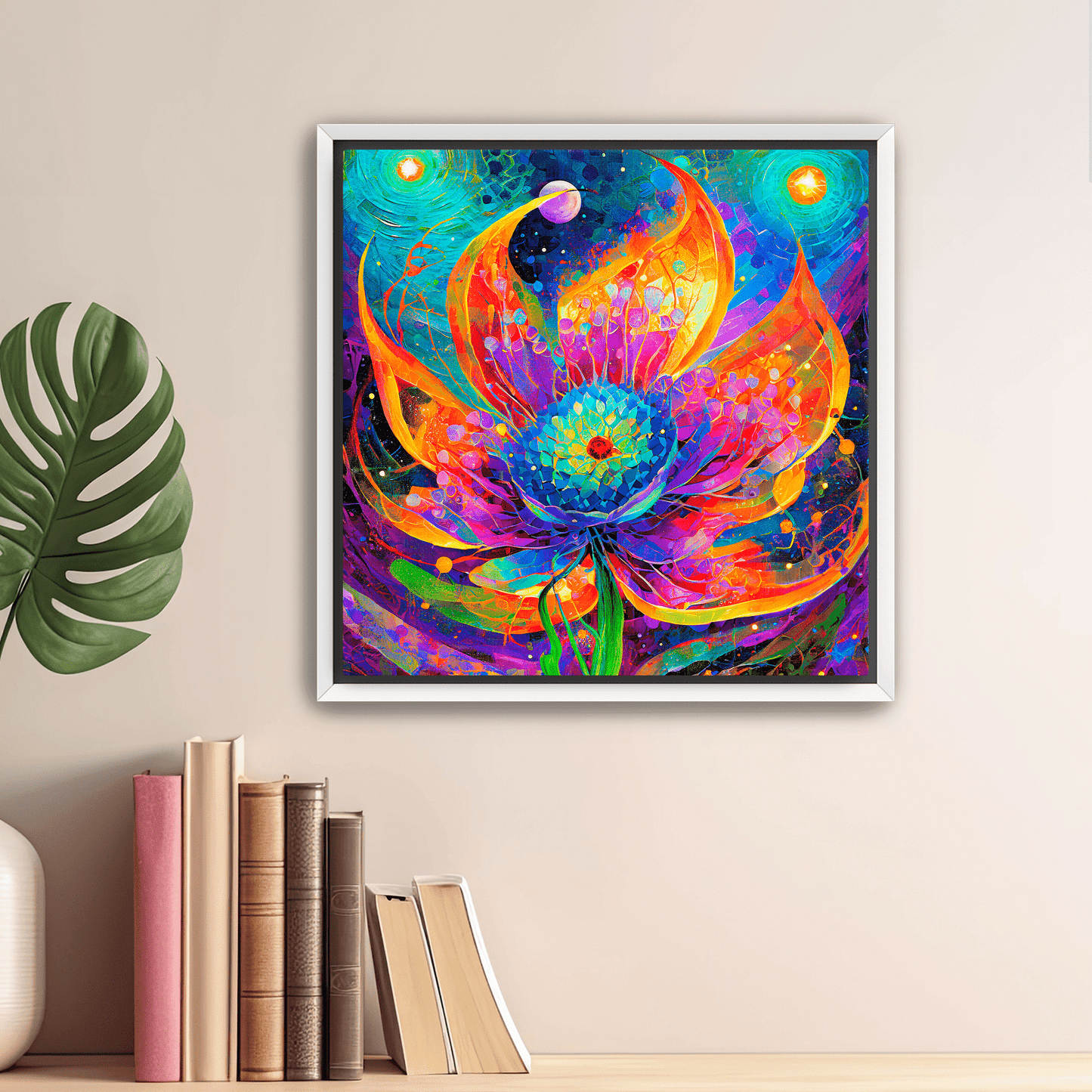 Petals of the Galaxy - Canvas Wrap - Premium Canvas Print