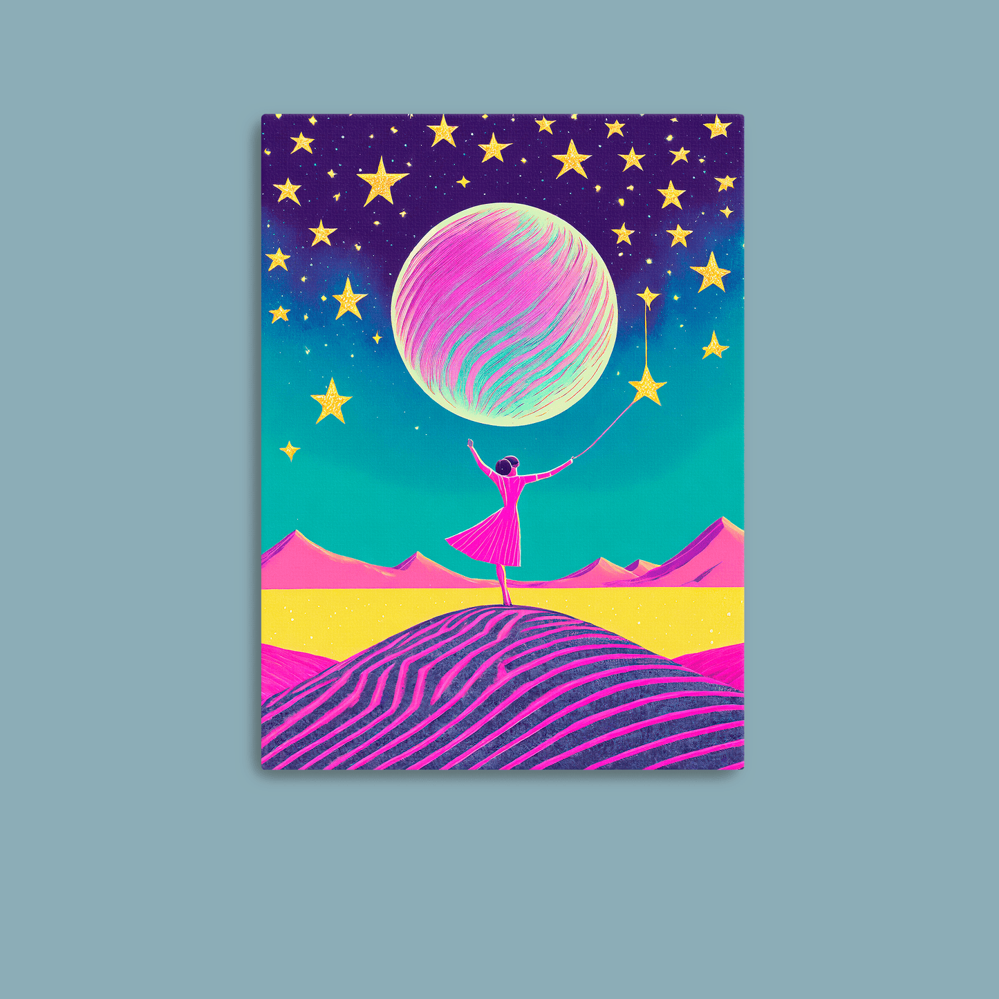 Reach For The Stars - Canvas Wrap - Premium Canvas Print